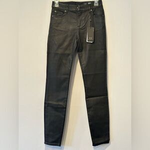 J01 Armani Exchange jeans super skinny denim jeans in black size 25, NWT